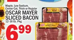 C Town OSCAR MAYER SLICED BACON offer