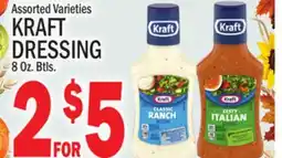 C Town KRAFT DRESSING offer