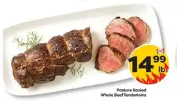 Weis Markets Pasture Rasied Whole Beef Tenderloins offer