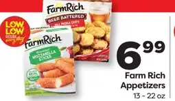 Weis Markets Farm Rich Appetizers offer