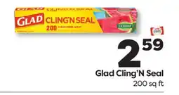 Weis Markets Glad Cling'N Seal offer