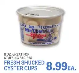 Kings Food Markets FRESH SHUCKED OYSTER CUPS offer