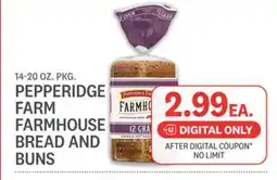 Kings Food Markets PEPPERIDGE FARM FARMHOUSE BREAD AND BUNS offer