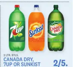 Kings Food Markets CANADA DRY, 7UP OR SUNKIST offer