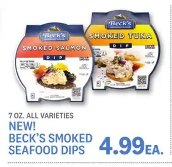 Kings Food Markets BECK'S SMOKED SEAFOOD DIPS offer