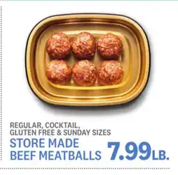 Kings Food Markets STORE MADE BEEF MEATBALLS offer
