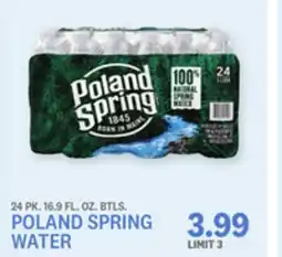 Kings Food Markets POLAND SPRING WATER offer