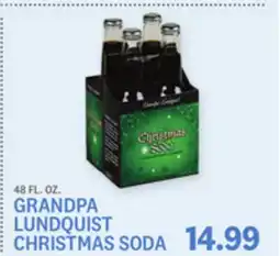Kings Food Markets GRANDPA LUNDQUIST CHRISTMAS SODA offer