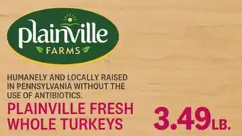 Kings Food Markets PLAINVILLE FRESH WHOLE TURKEYS offer