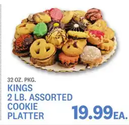 Kings Food Markets KINGS 2 LB. ASSORTED COOKIE PLATTER offer