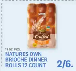 Kings Food Markets NATURES OWN BRIOCHE DINNER ROLLS 12 COUNT offer