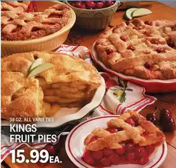 Kings Food Markets KINGS FRUIT PIES offer