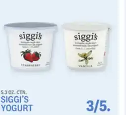 Kings Food Markets SIGGI'S YOGURT offer