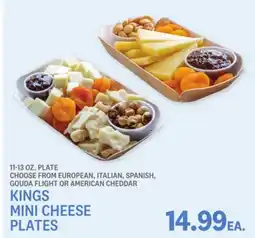 Kings Food Markets KINGS MINI CHEESE PLATES offer