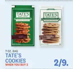 Kings Food Markets TATE'S COOKIES offer