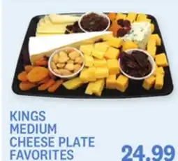 Kings Food Markets KINGS MEDIUM CHEESE PLATE FAVORITES offer