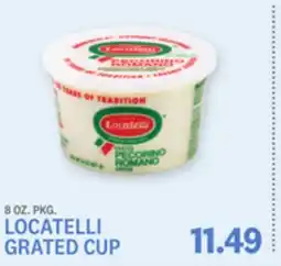 Kings Food Markets LOCATELLI GRATED CUP offer