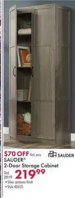 Boscov's SAUDER 2-Door Storage Cabinet offer