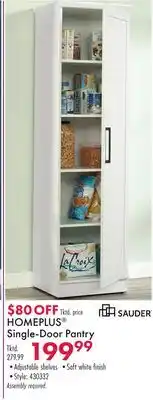 Boscov's HOMEPLUS Single-Door Pantry offer
