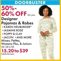 Boscov's Designer Pajamas & Robes offer