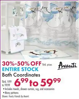 Boscov's Bath Coordinates offer