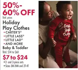 Boscov's Holiday Play Clothes offer