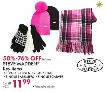 Boscov's STEVE MADDEN Key Items offer