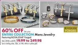 Boscov's ENTIRE COLLECTION Mens Jewelry offer