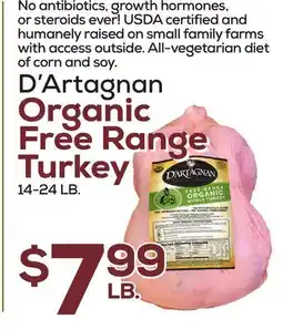 DeCicco & Sons D'Artagnan Organic Free Range Turkey offer