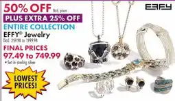 Boscov's ENTIRE COLLECTION EFFY Jewelry offer