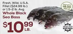 DeCicco & Sons Whole Black Sea Bass offer