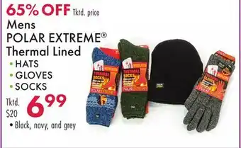 Boscov's Mens POLAR EXTREME Thermal Lined offer