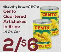 DeCicco & Sons Cento Quartered Artichokes In Brine offer