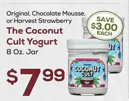 DeCicco & Sons The Coconut Cult Yogurt offer
