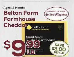 DeCicco & Sons Belton Farm Farmhouse Cheddar offer