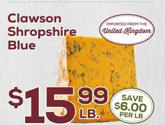 DeCicco & Sons Clawson Shropshire Blue offer
