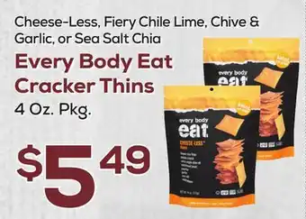 DeCicco & Sons Every Body Eat Cracker Thins offer