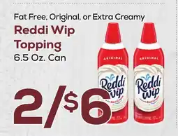 DeCicco & Sons Reddi Wip Topping offer