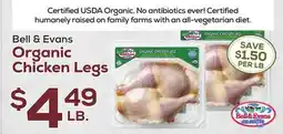 DeCicco & Sons Bell & Evans Organic Chicken Legs offer