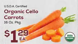DeCicco & Sons Organic Cello Carrots offer