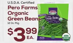 DeCicco & Sons Pero Farms Organic Green Beans offer