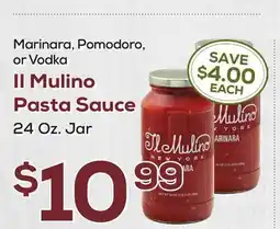 DeCicco & Sons Il Mulino Pasta Sauce offer