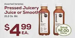 DeCicco & Sons Pressed Juicery Juice or Smoothies offer