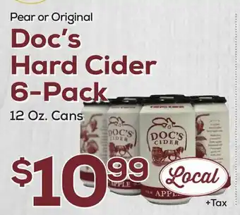 DeCicco & Sons Doc's Hard Cider 6-Pack offer