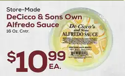 DeCicco & Sons DeCicco & Sons Own Alfredo Sauce offer