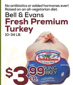 DeCicco & Sons Bell & Evans Fresh Premium Turkey offer