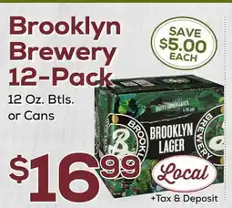 DeCicco & Sons Brooklyn Brewery 12-Pack offer