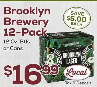 DeCicco & Sons Brooklyn Brewery 12-Pack offer