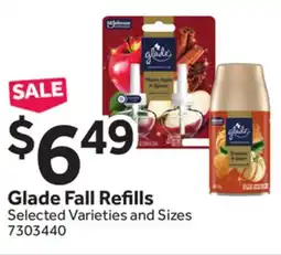 Stop&Shop Glade Fall Refills offer