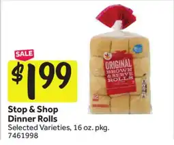Stop&Shop Stop & Shop Dinner Rolls offer